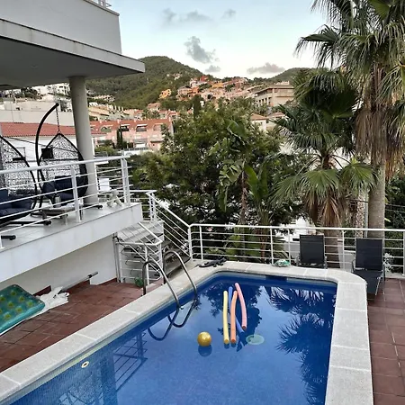 Villa Entire With Pool Sea And Mountain Views